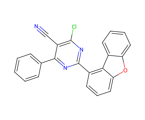咔唑类OLED空穴传输材料分子结构